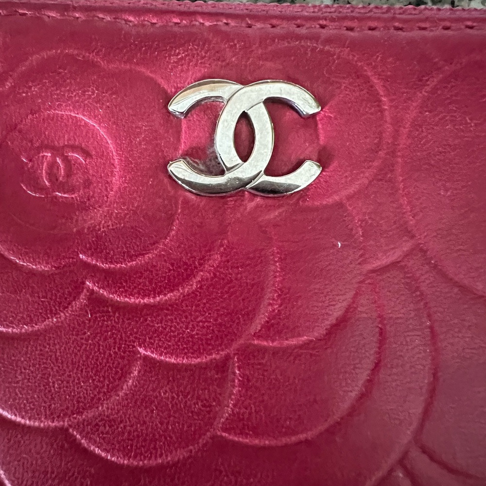 Chanel Pink Camilla Leather Wallet - Picture 9 of 12